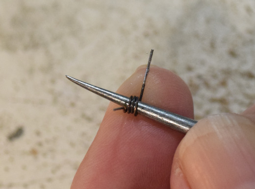 Inspecting the spring